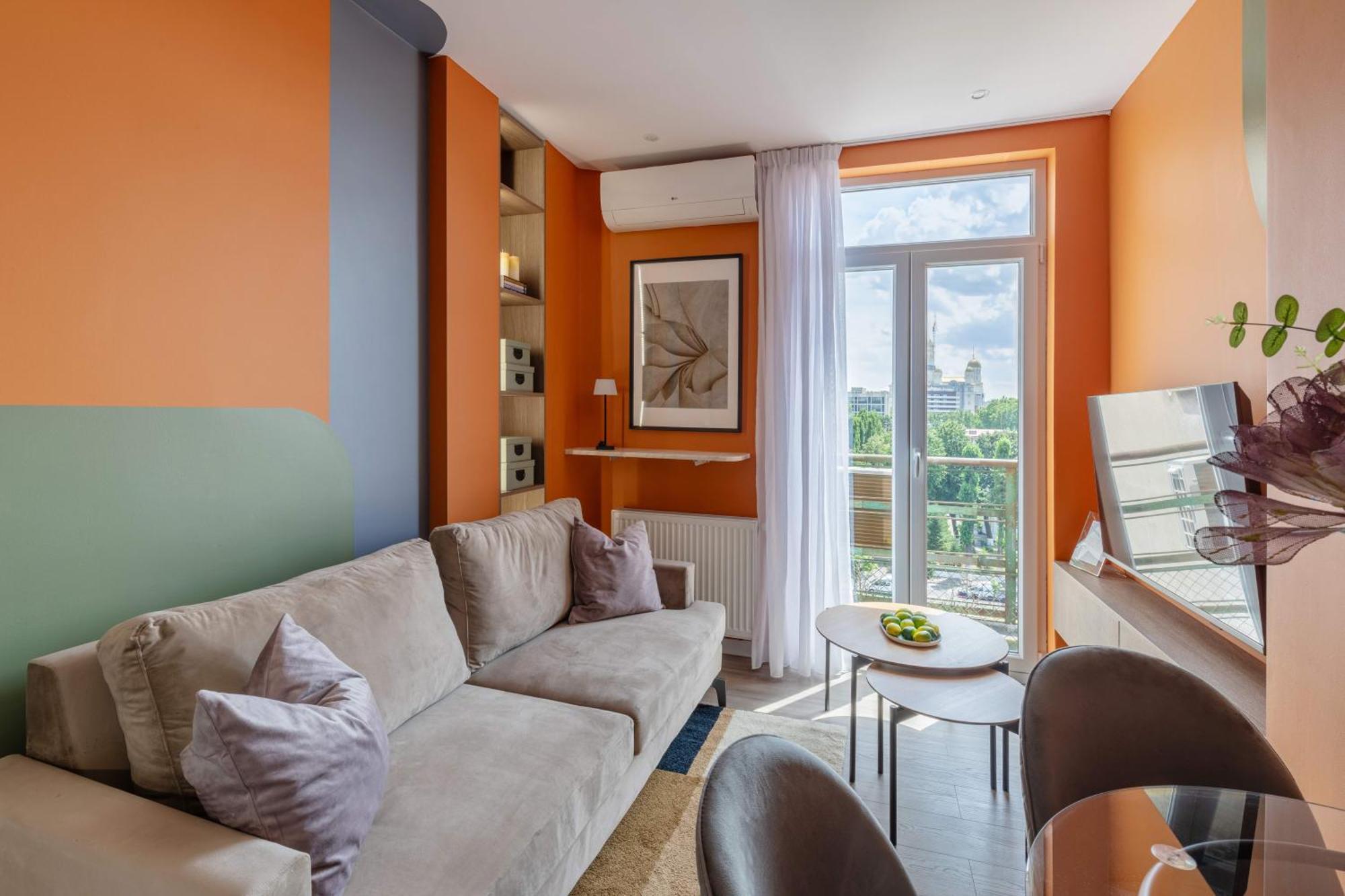 Apartamento Playful & Bright 1Br Near The Faculty Of Law Bucarest Exterior foto