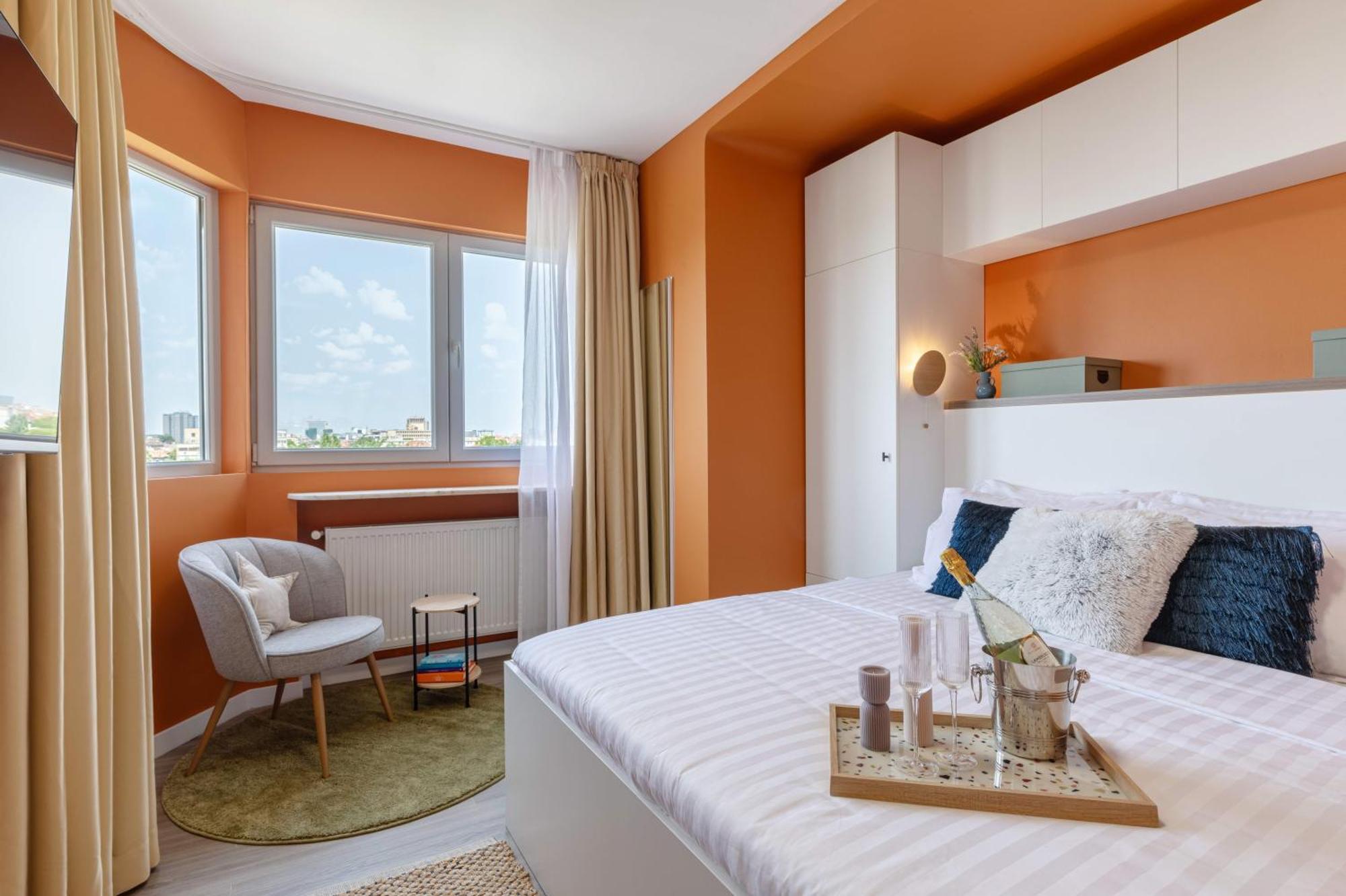 Apartamento Playful & Bright 1Br Near The Faculty Of Law Bucarest Exterior foto